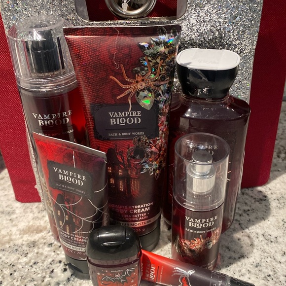 - Bath and Bodyworks vampire blood gift set all in one